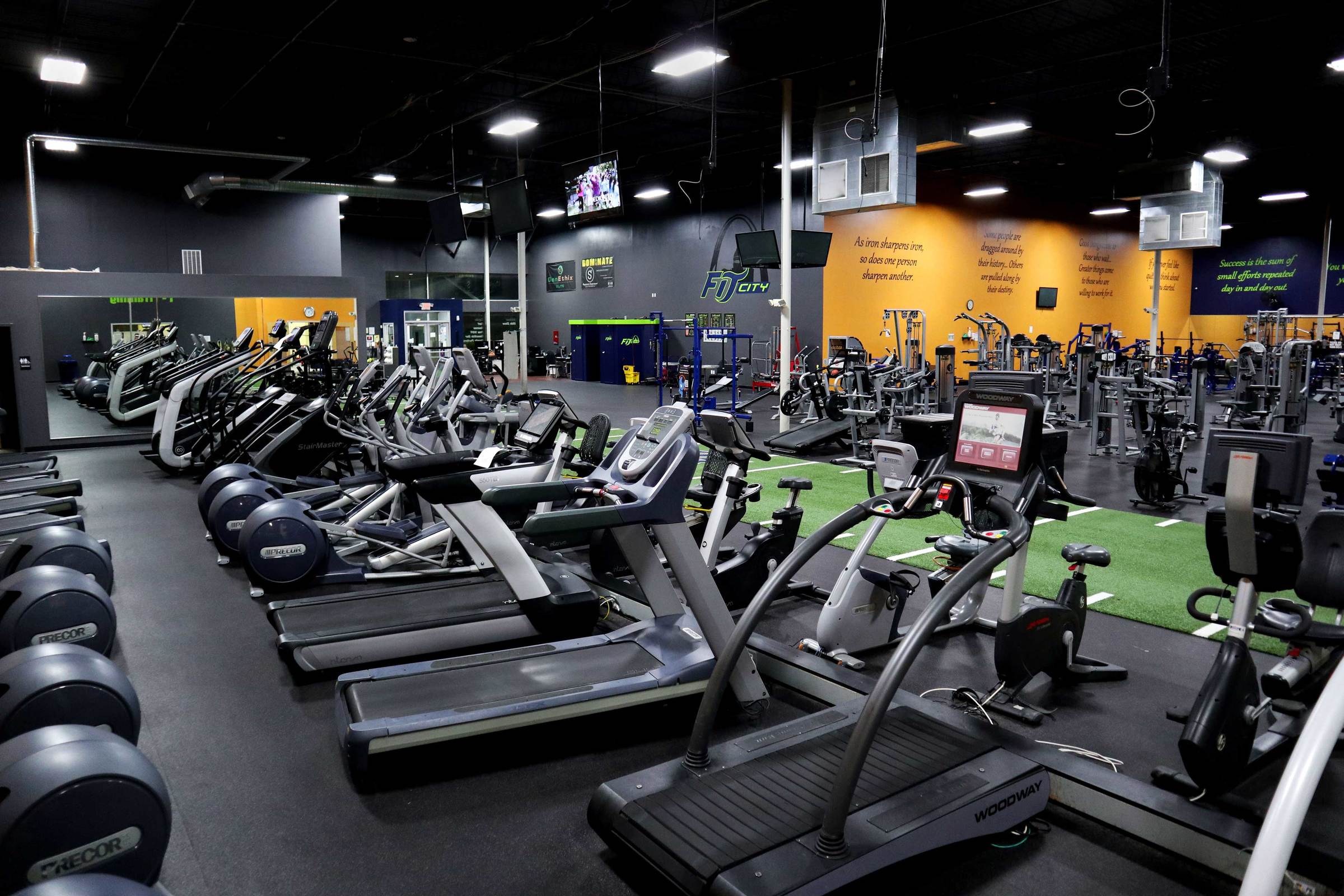 Cardio Equipment at Fit City Gym St. Louis